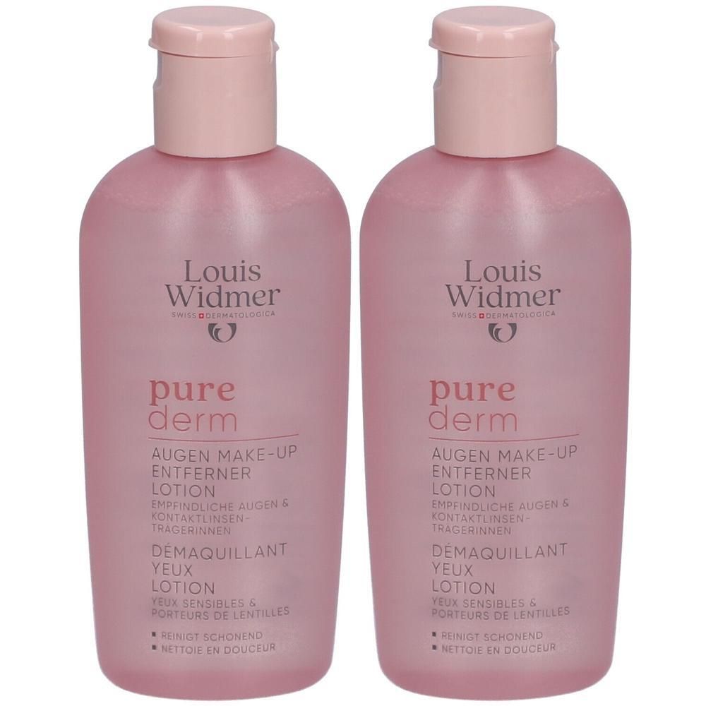 Louis Widmer Purederm Augen Make-up Entferner Lotion - Ohne Parfum