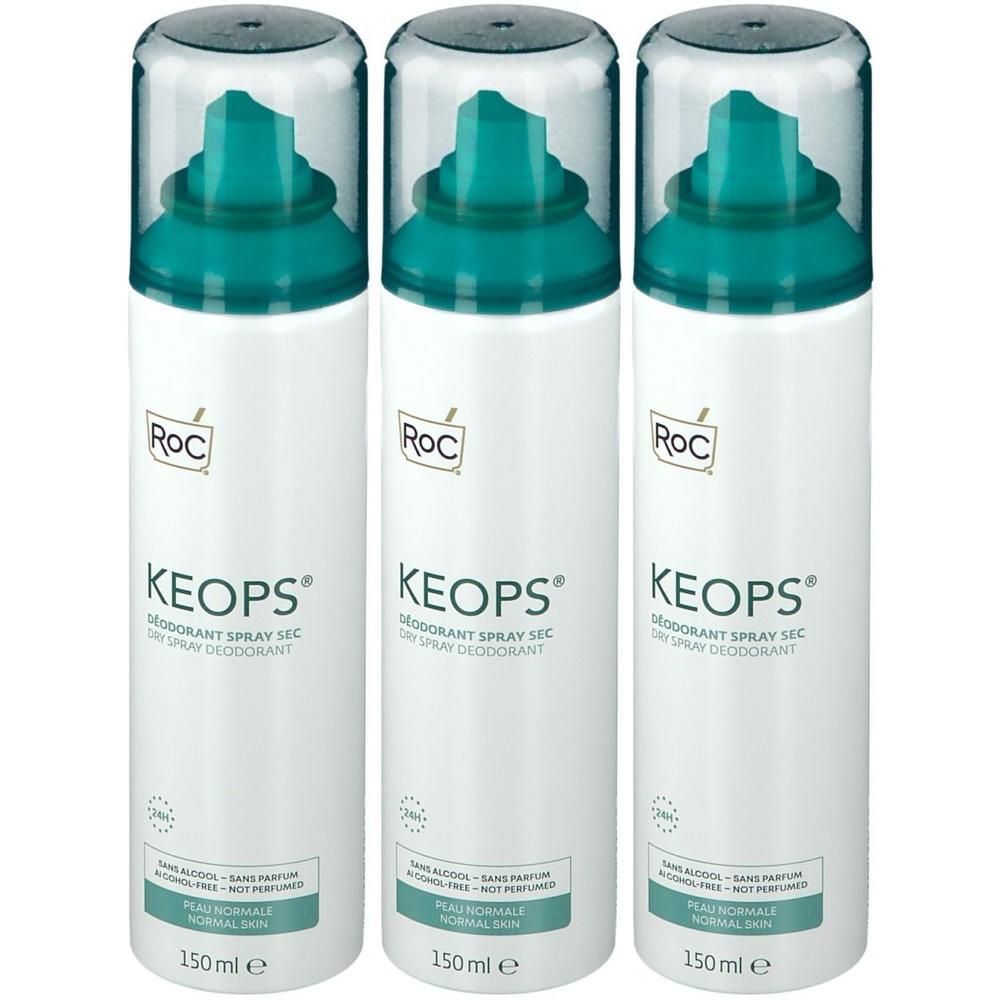 RoC® Keops® Déodorant Spray Sec