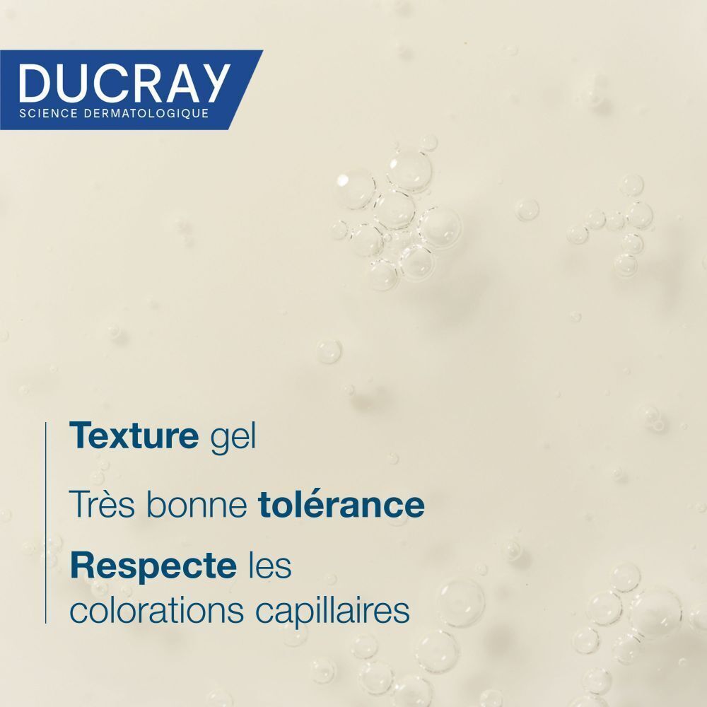 Gros plan d'une texture gel. Texte : "Texture gel".