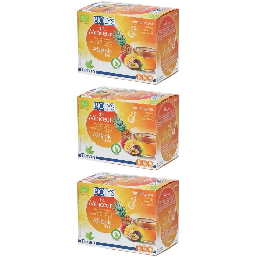 Biolys Thé Vert au Guarana Exotique