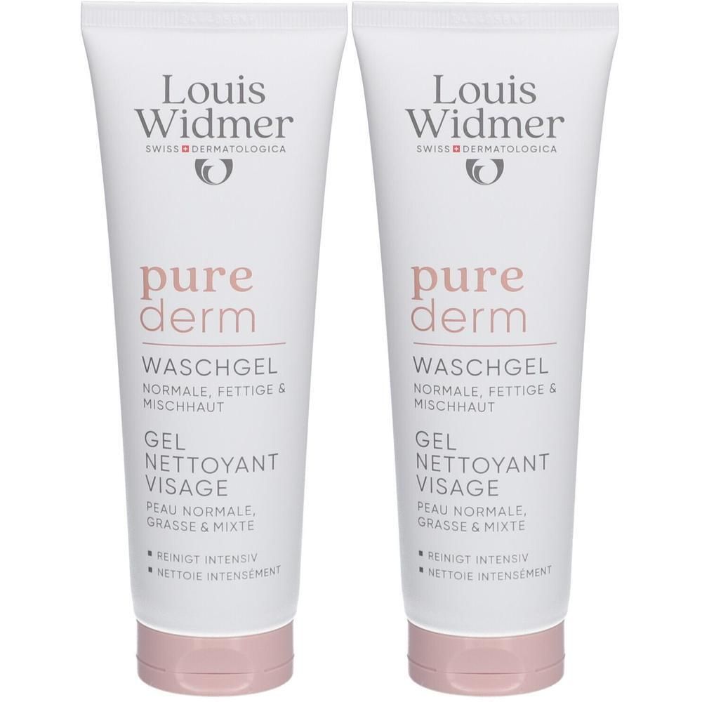 Louis Widmer Purederm Gesichtsreinigungsgel - Ohne Parfum