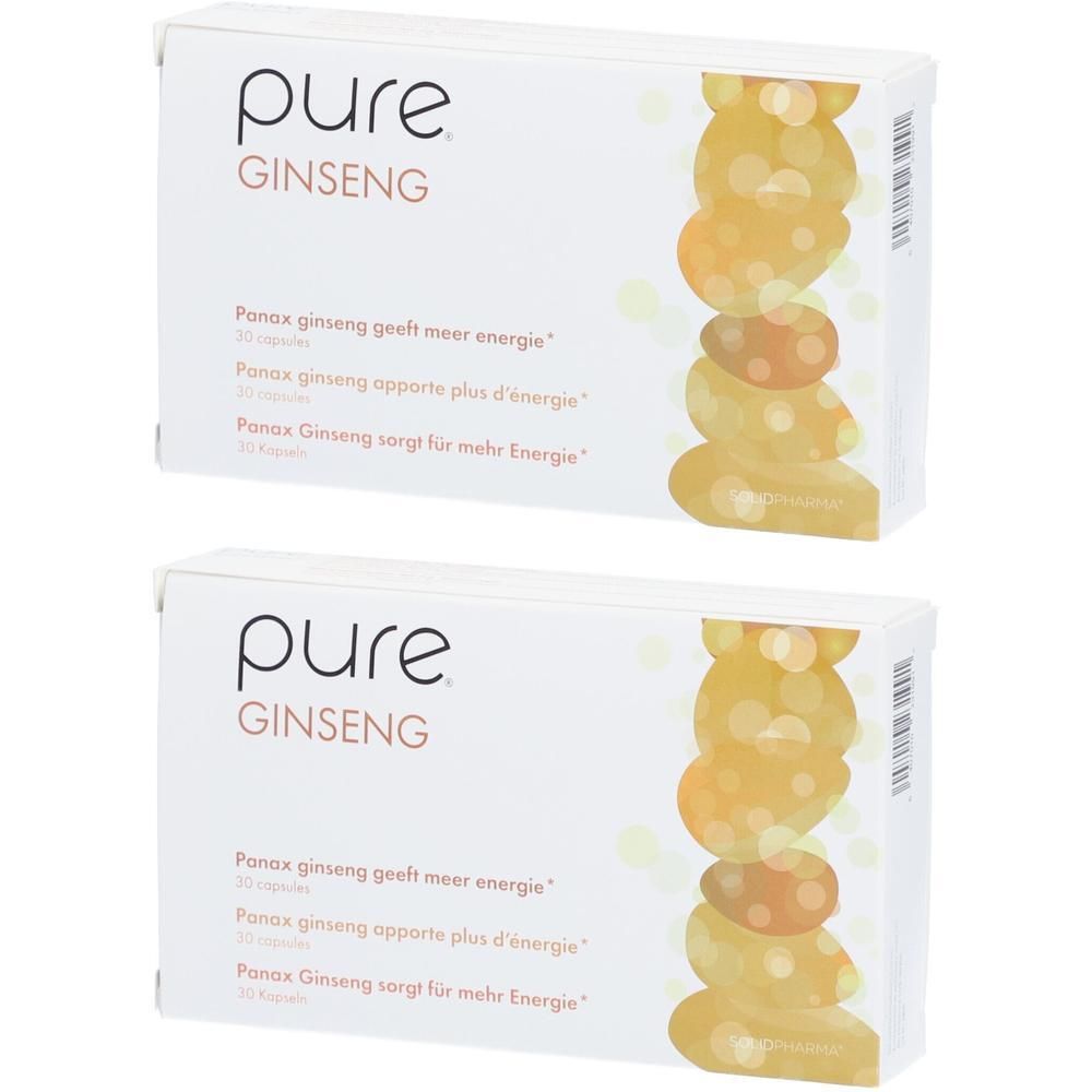 Pure Ginseng Nieuwe Formule x2 2x30 St Kapseln