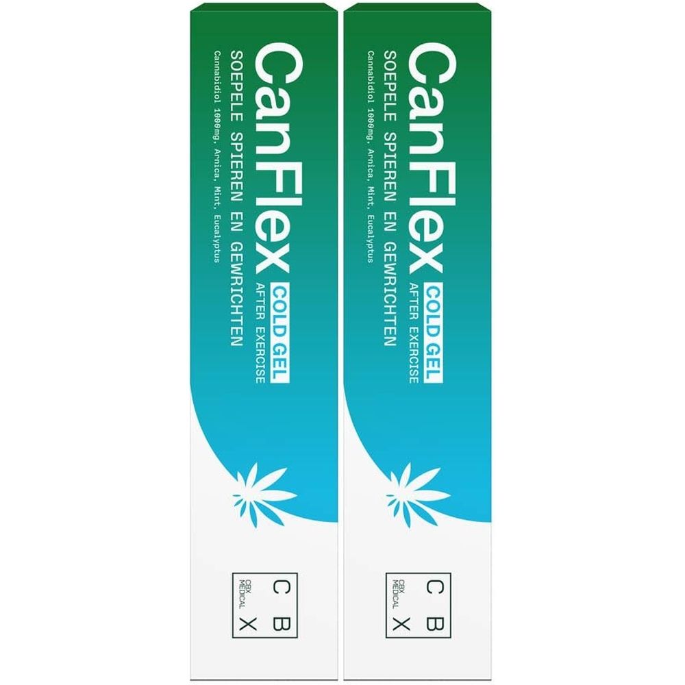 Twee verpakkingen CanFlex Cold Gel.