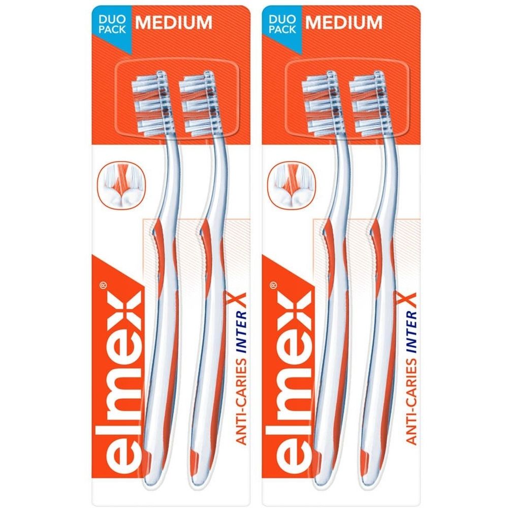 elmex® Anti-Caries Inter-X Tandenborstel Medium