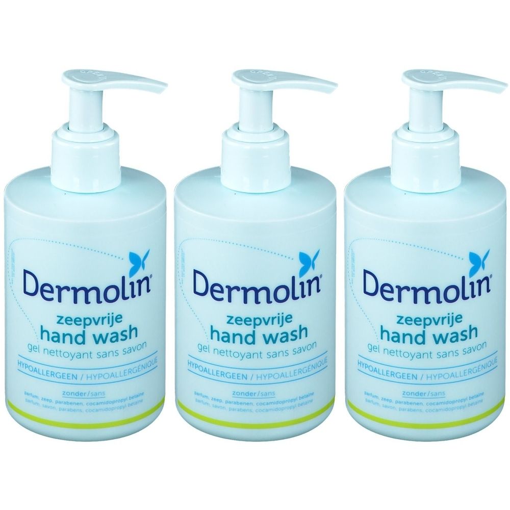 Dermolin Gel nettoyant sans savon