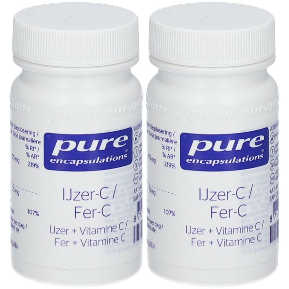 pure encapsulations® Eisen + Vitamin C