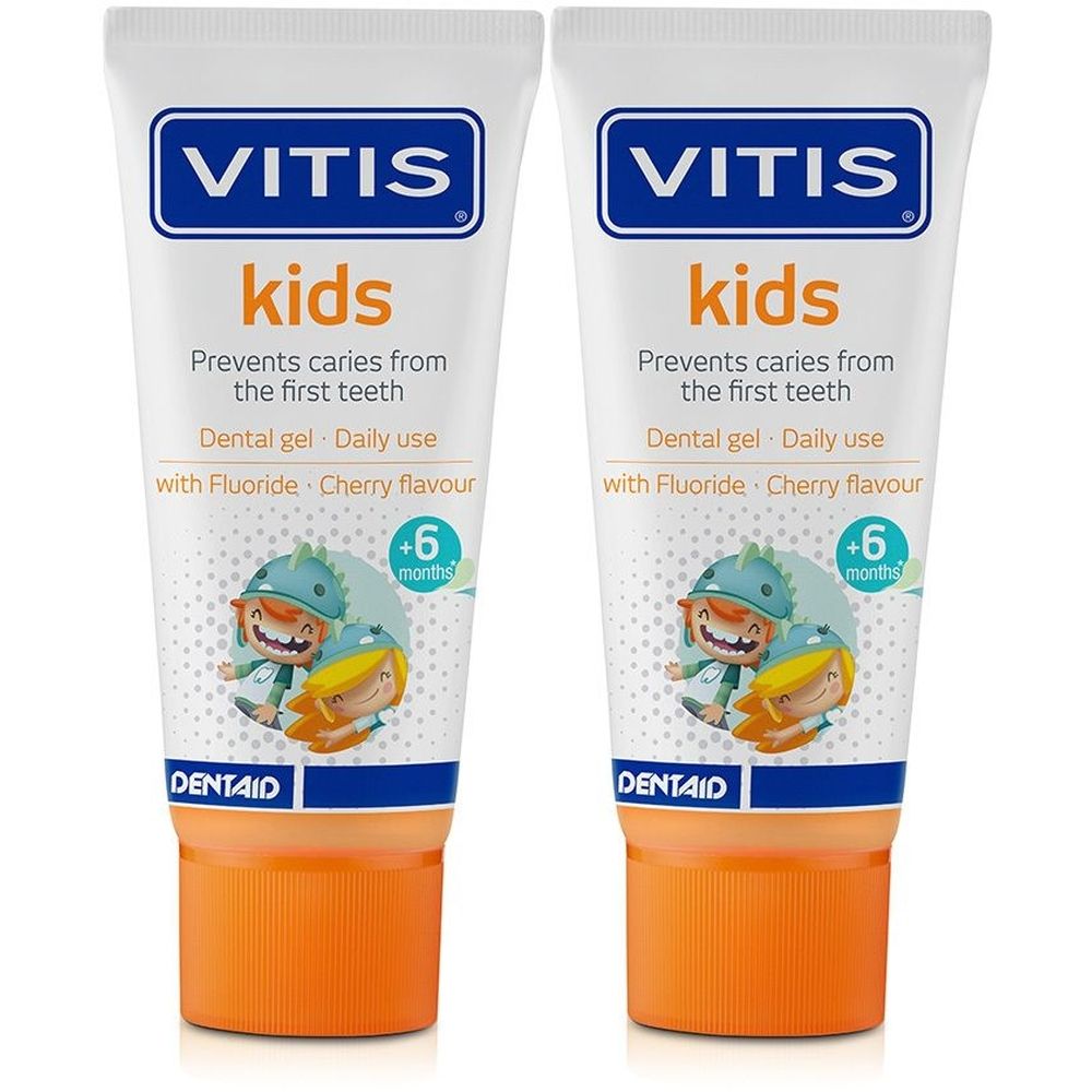 VITIS® Kids Dentifrice Gel Cerise