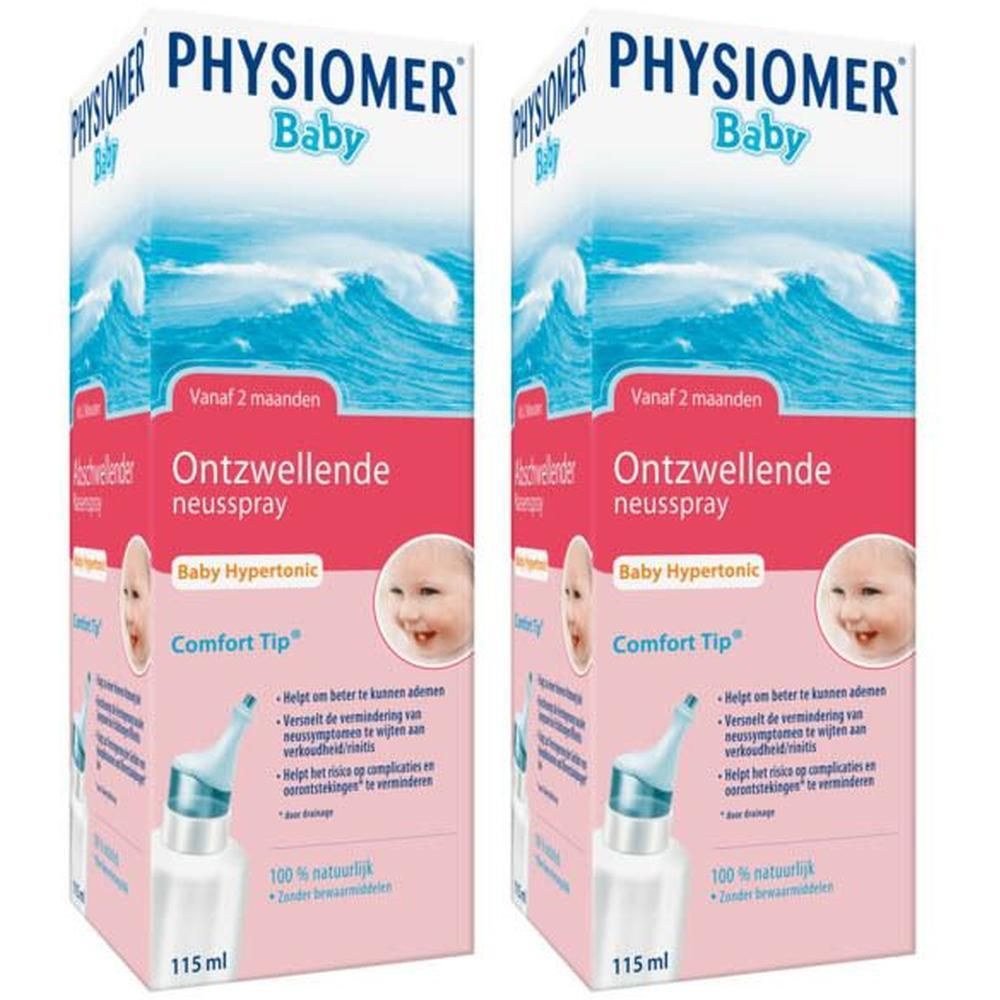 Physiomer® Baby Ontzwellende Neusspray 2x115 Spray
