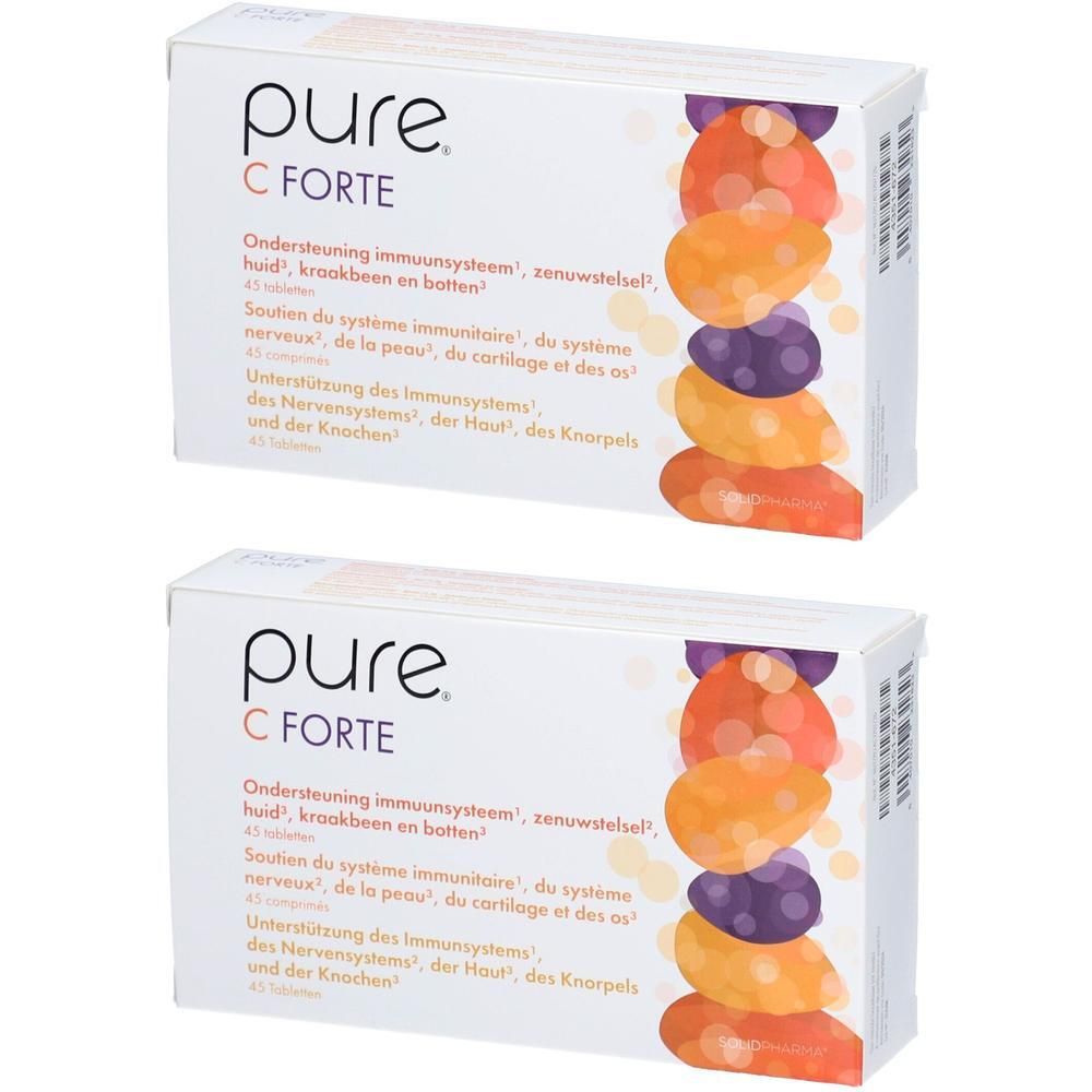 Pure C Forte x2 2x45 St Tabletten