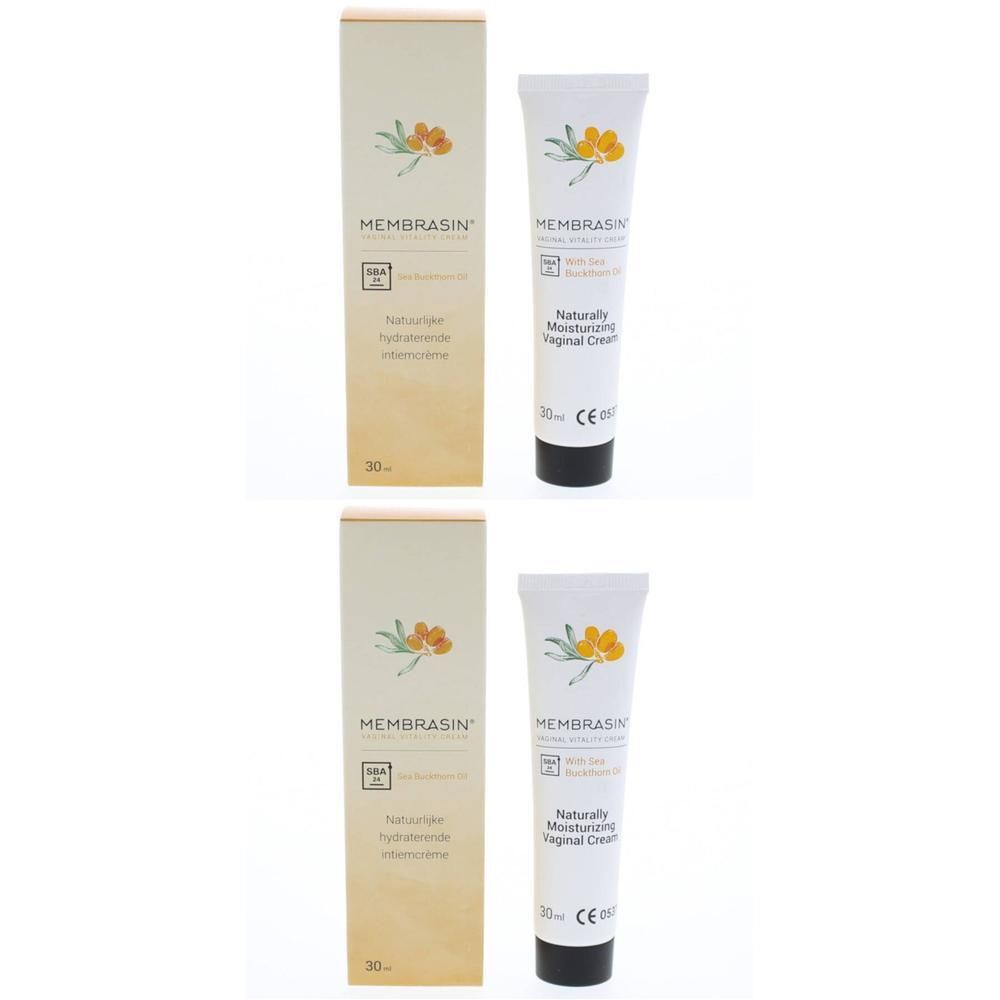 Membrasin Vaginal Vitality Cream 2x30 Crème
