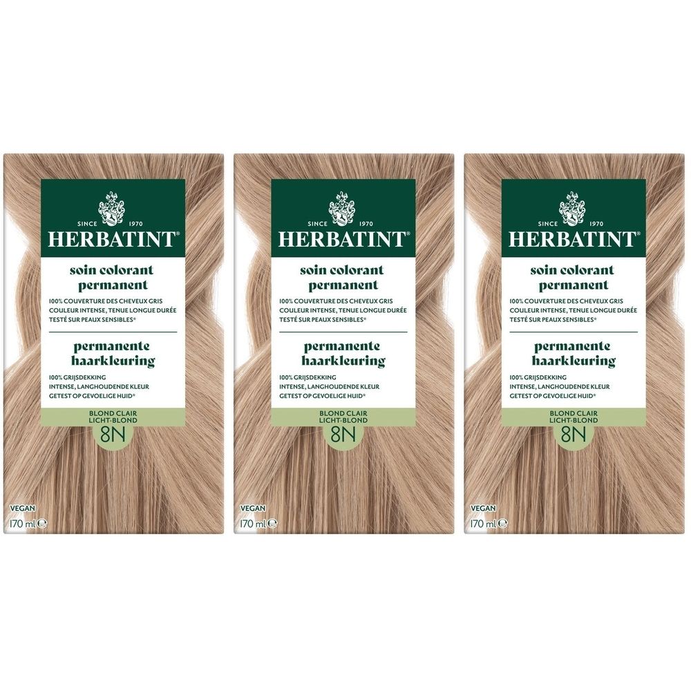 Herbatint Soin Colorant Permanent 8N Blond Clair