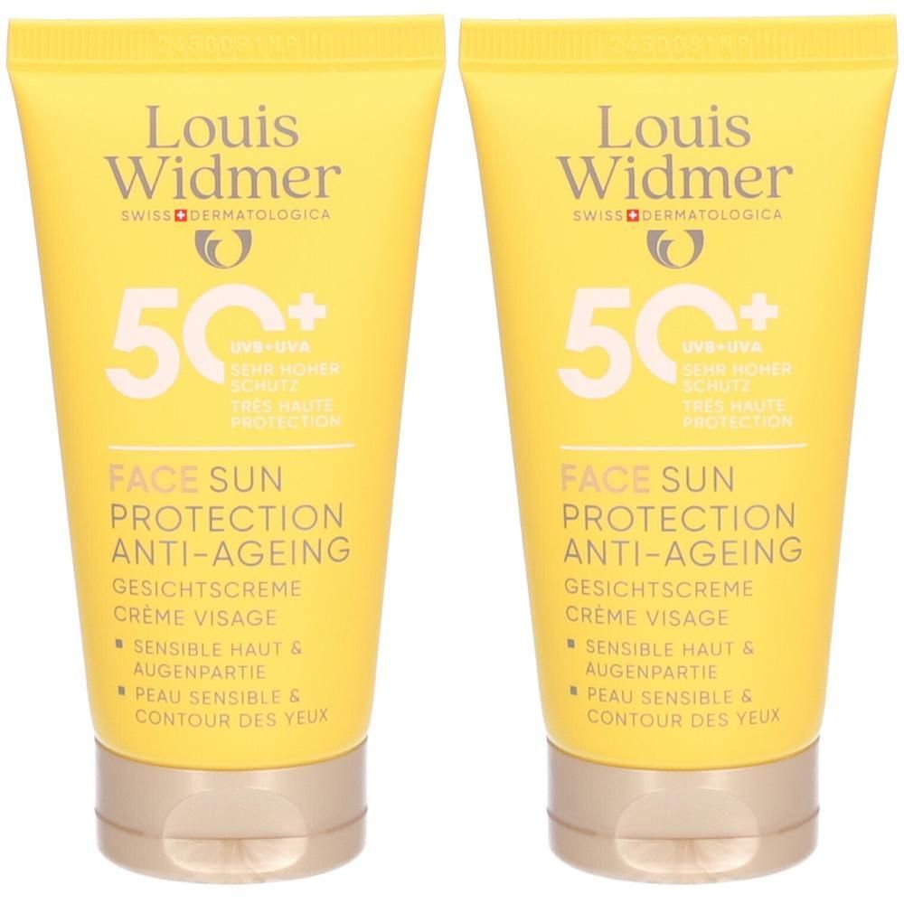 Louis Widmer Face Sun Protection Anti-Aging SPF 50+ | Sans Parfum