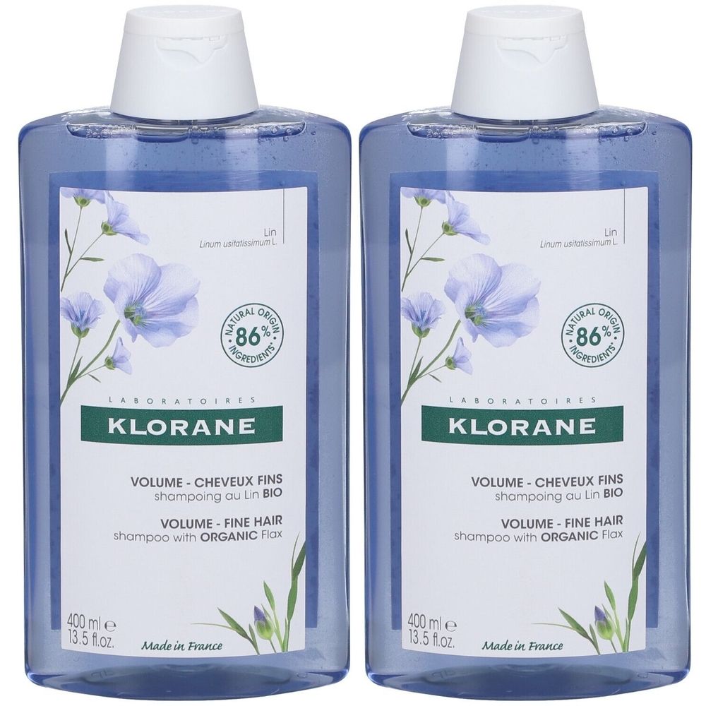 Klorane Volumenshampoo Flachs