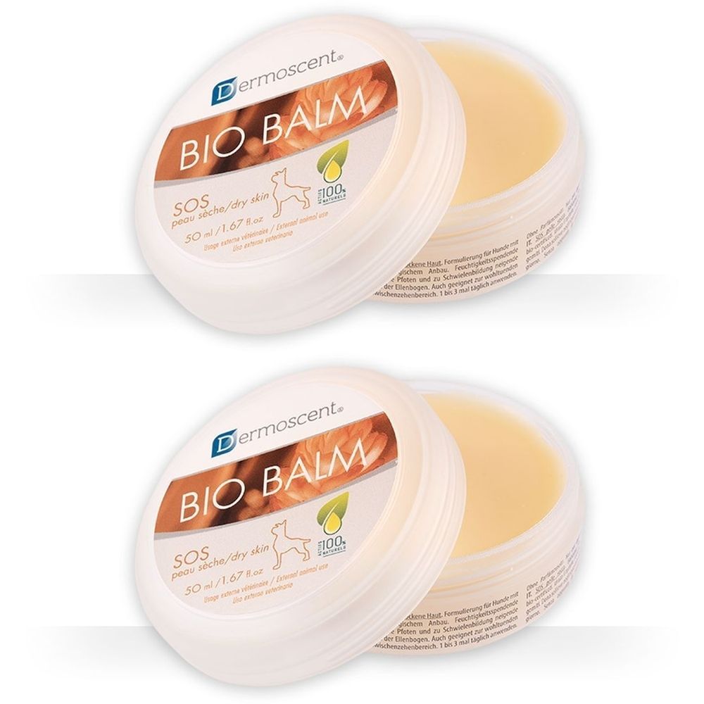 Dermoscent Bio Balm Hond Huidzalf x2 2x50 ml Salbe
