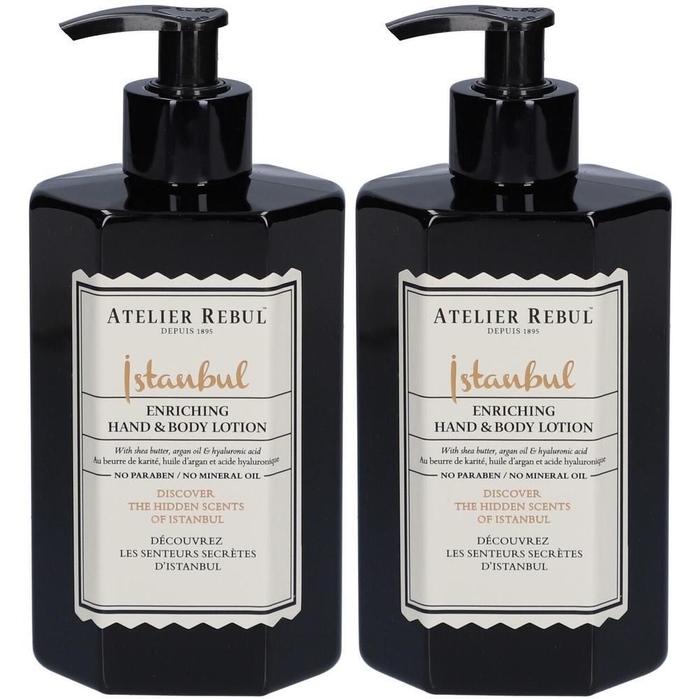 Atelier Rebul Istanbul Hand & Body lotion 400ml x2 2x400 ml Lotion