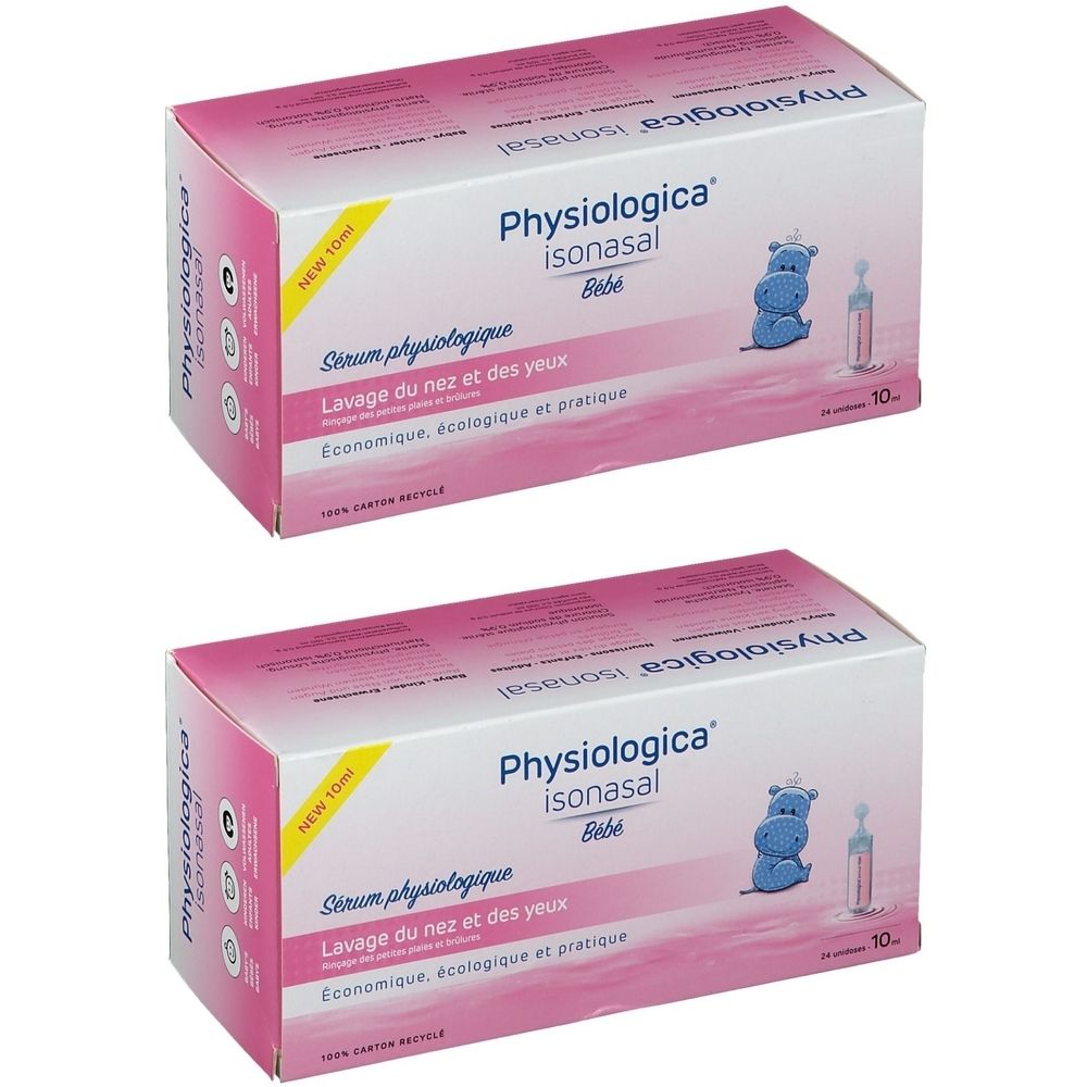 Deux paquets de sirop Bisolnatural 3en1 sans sucre pour toux sèche, toux et mal de gorge.