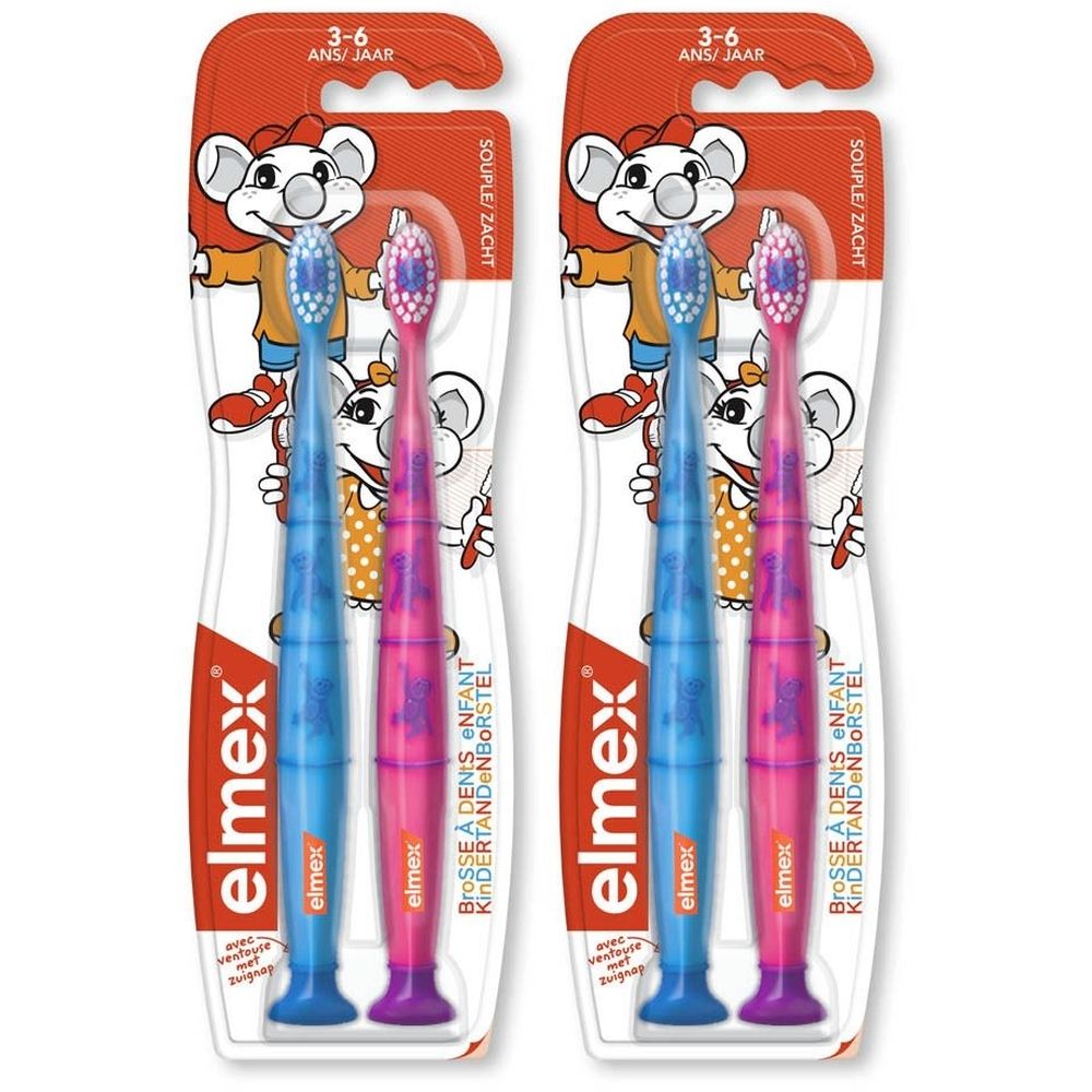 elmex® Kids Tandenborstel Soft 3-6 Jaar