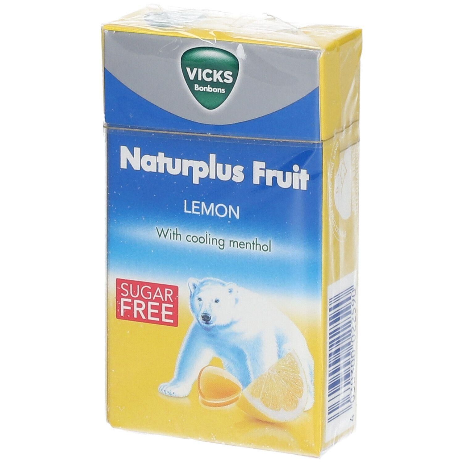 Vicks Naturplus Citroen Suikervrij