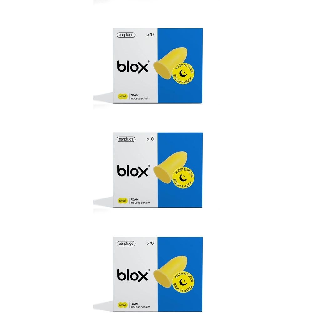 Blox® Schuim Small Geel Oordoppen