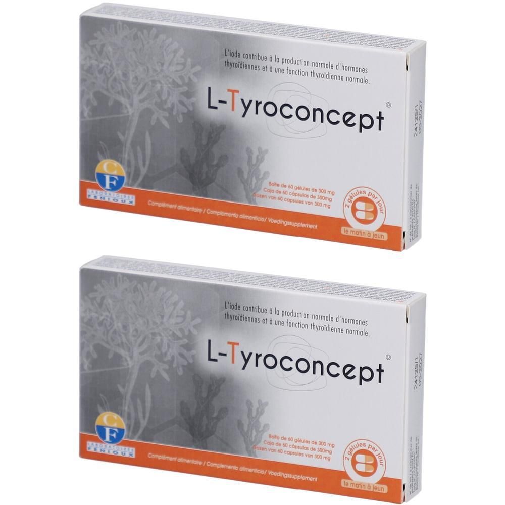 Laboratoires FENIOUX L-Tyroconcept® 300 mg Fonction thyroïdienne