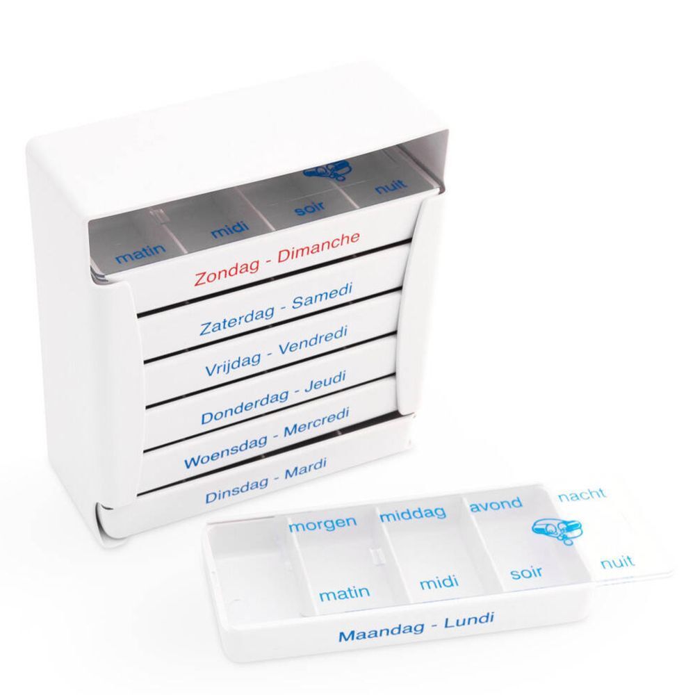 Pill Organizer Week Schuifdeksel