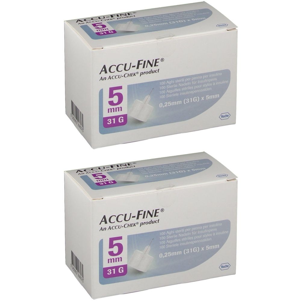 Accu Fine Naald 0.25x5 mm 31g