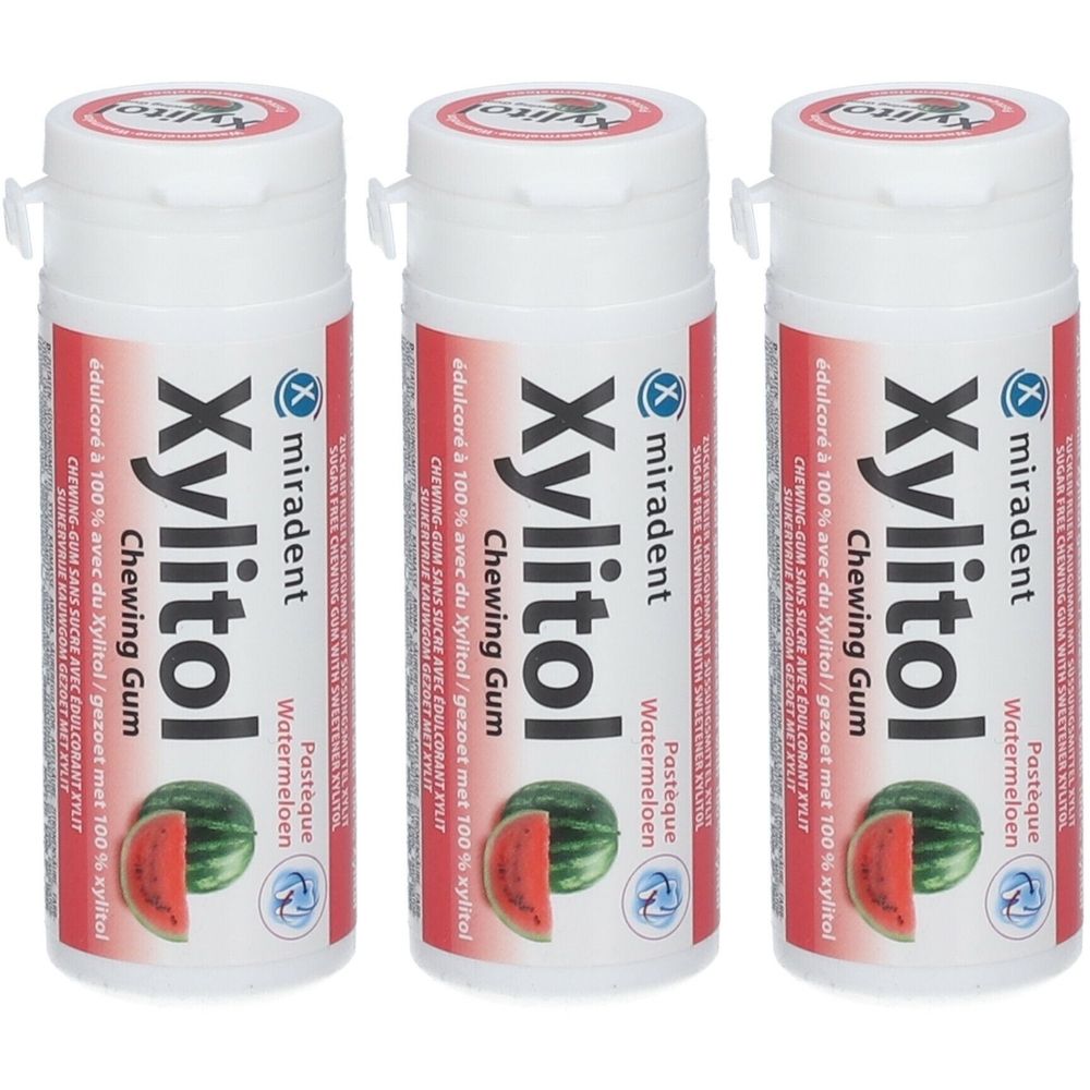 miradent® Chewing Gum Xylit Pastèque