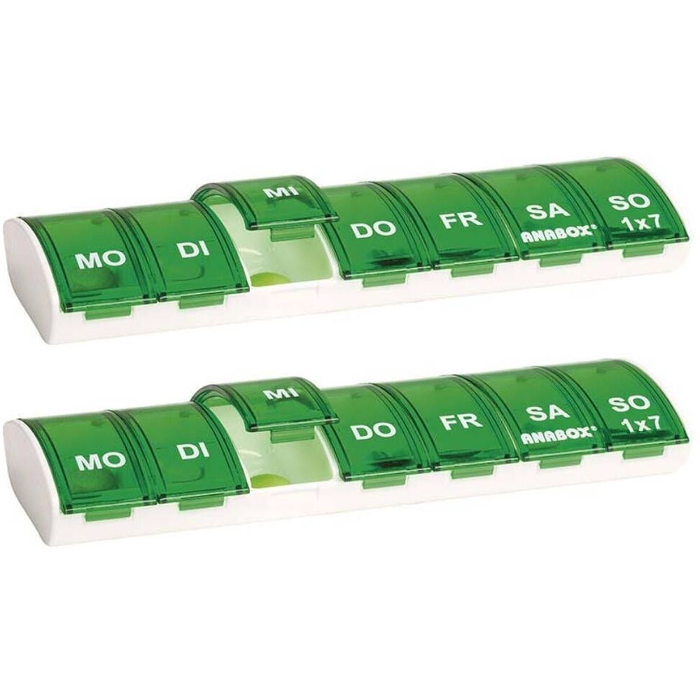 Deux piluliers pour 7 jours chacun.