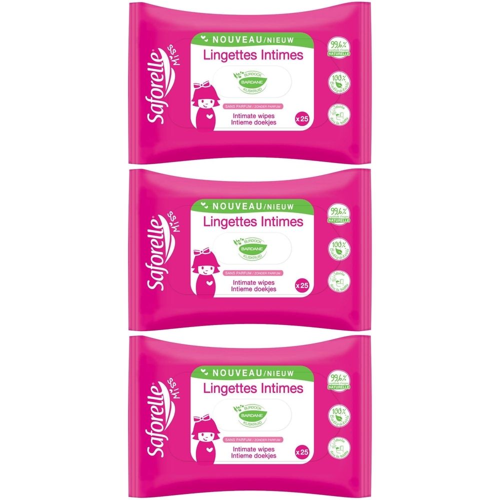 Saforelle® Miss Lingettes Intimes