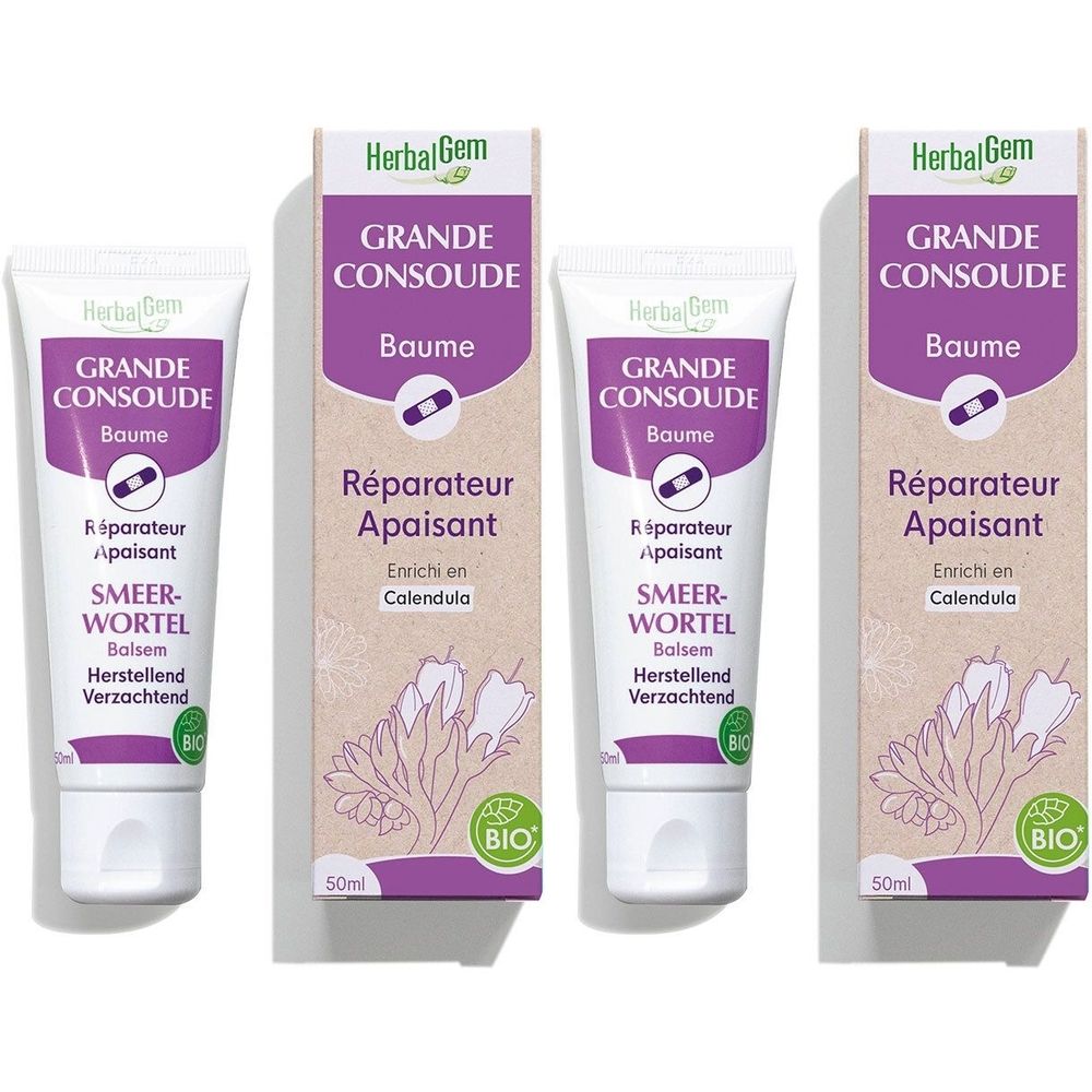 HerbalGem Grande consoude baume réparateur apaisant