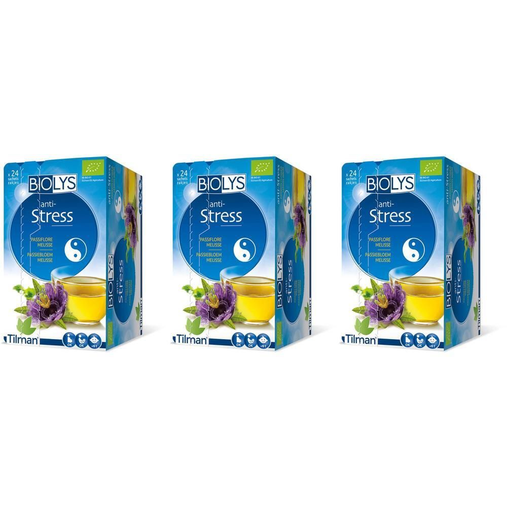 Biolys Passiebloem - Melisse 24st x3 3x24 St Beutel