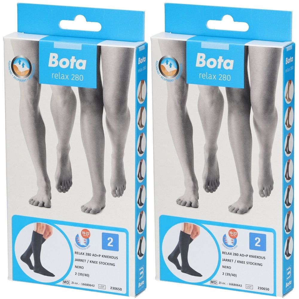Bota Relax 280 Kniekous Zwart Maat 2