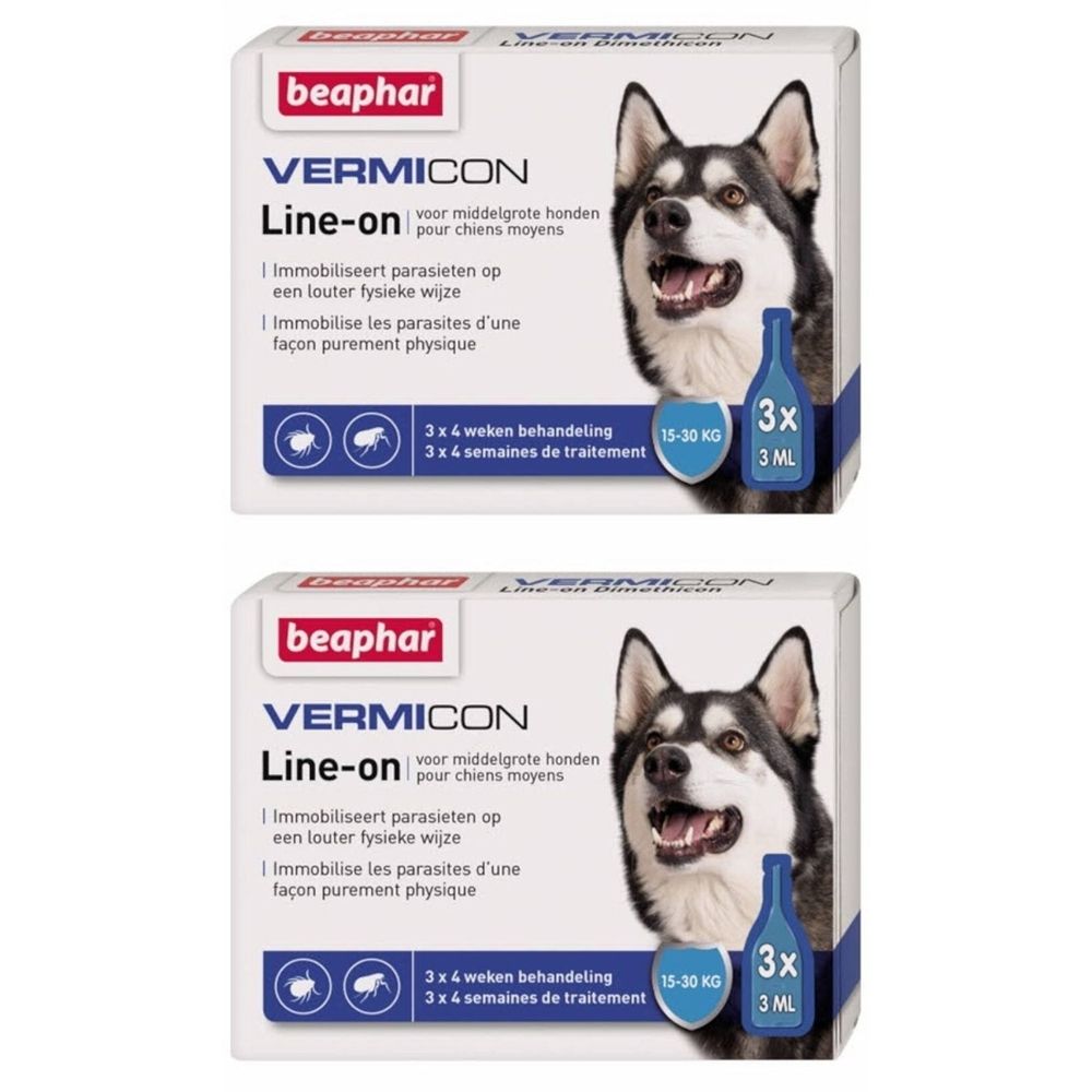 beaphar® VERMICON Line-on pour chiens moyens