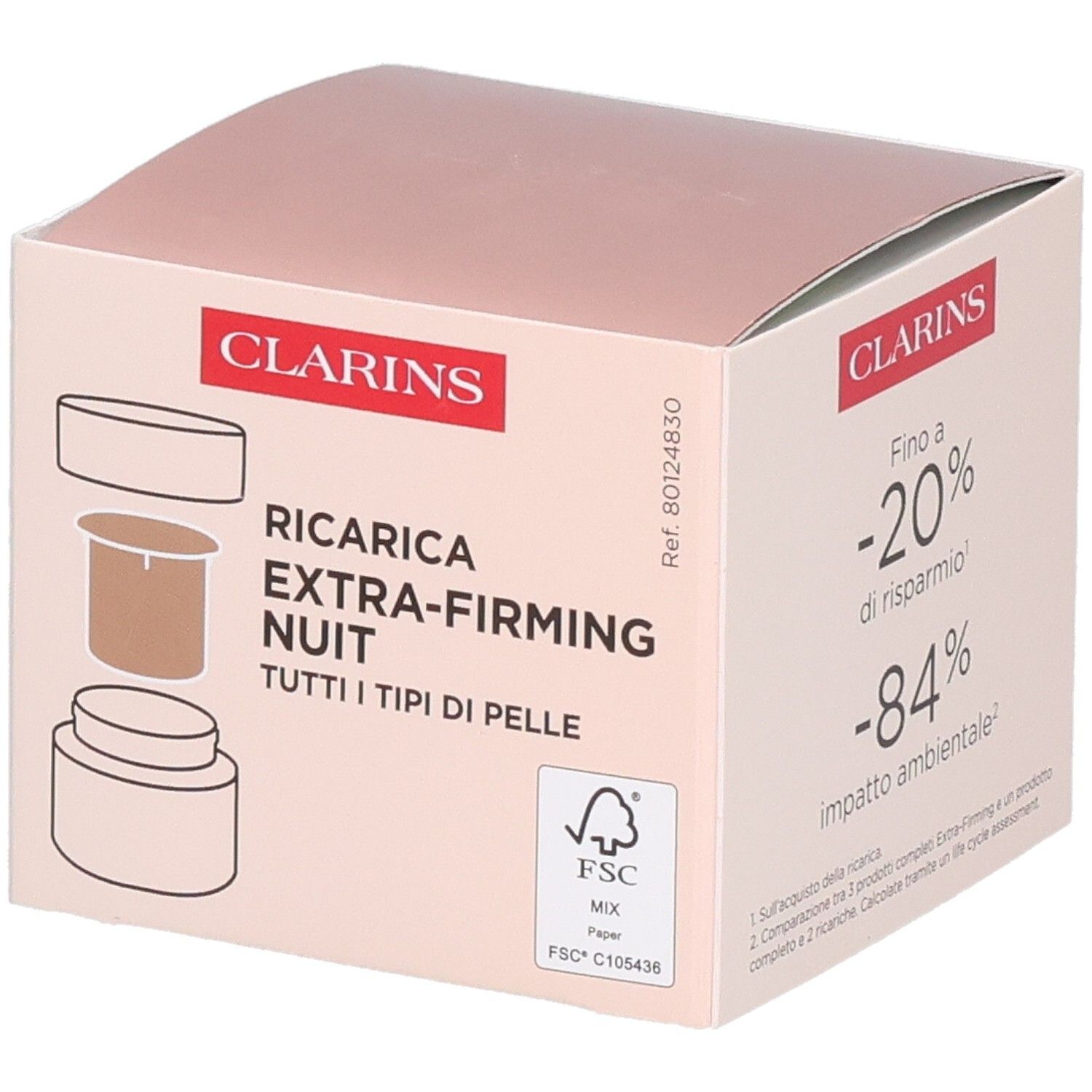 Clarins Extra-Firming Night Cream - Alle huidtypes 40+ Navulling 50 Crème