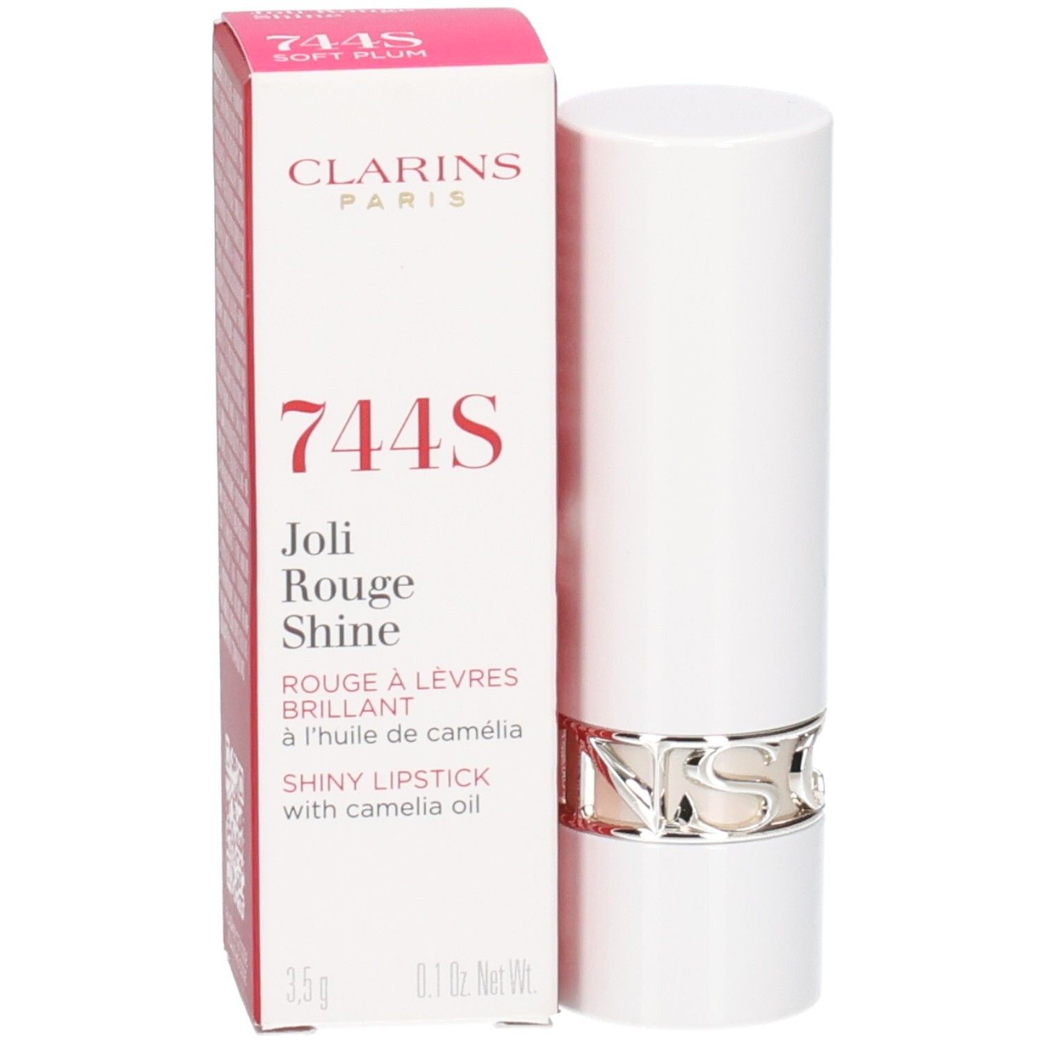 Clarins Joli Rouge Shine 744S Soft Plum 3,5 Make-up