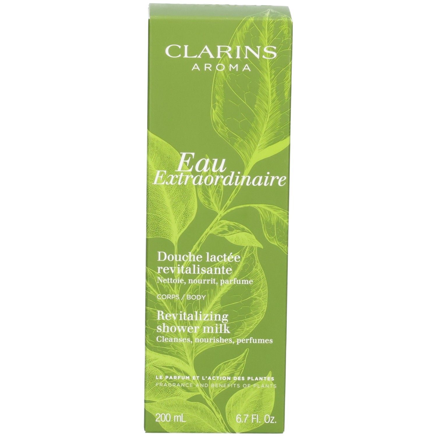 Clarins Aroma Eau Extraordinaire revitalisierende Duschmilch, 200 ml.
