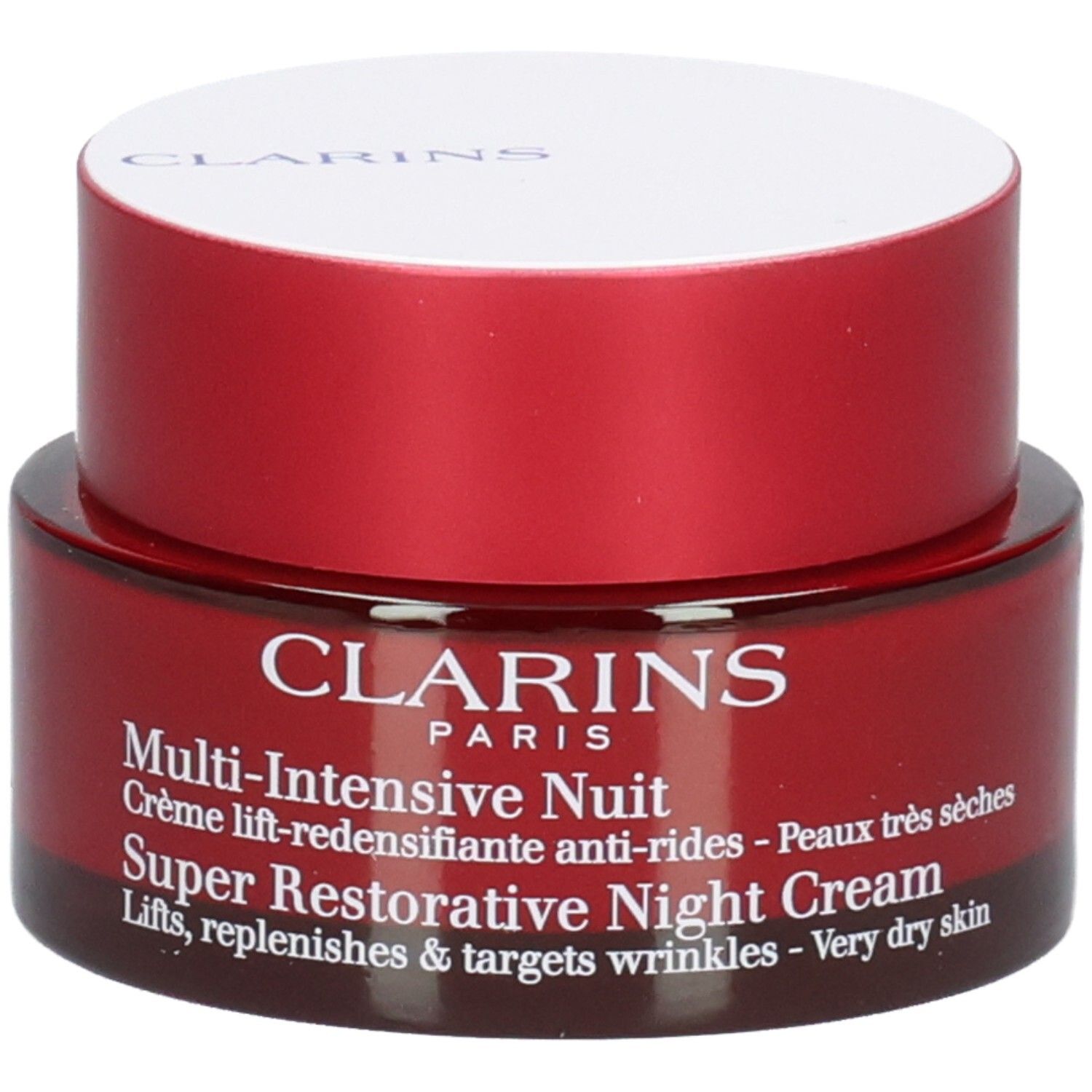 Clarins Super Restorative Night Cream – Zeer droge huid 50+ 50 Crème