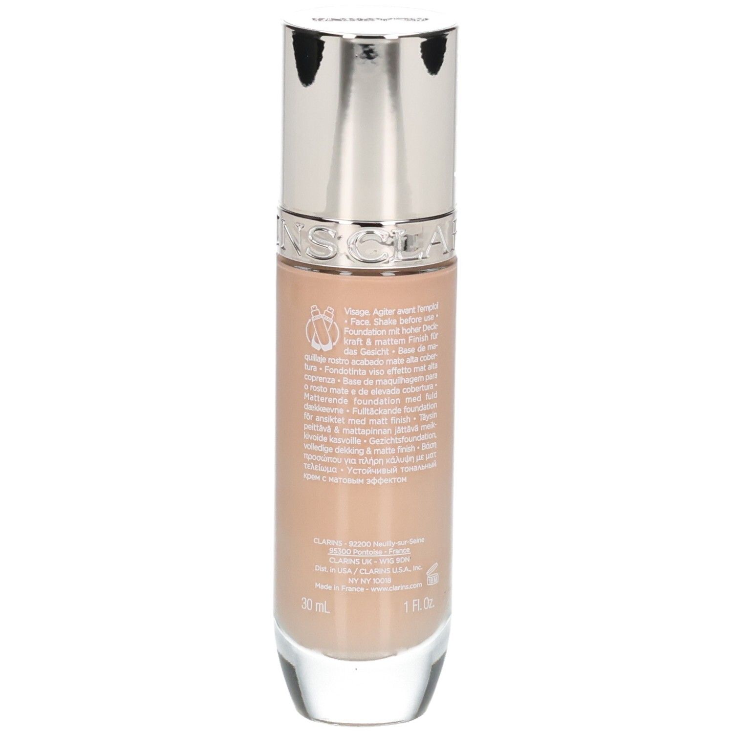 Clarins Skin Illusion Full Coverage Foundation 109C