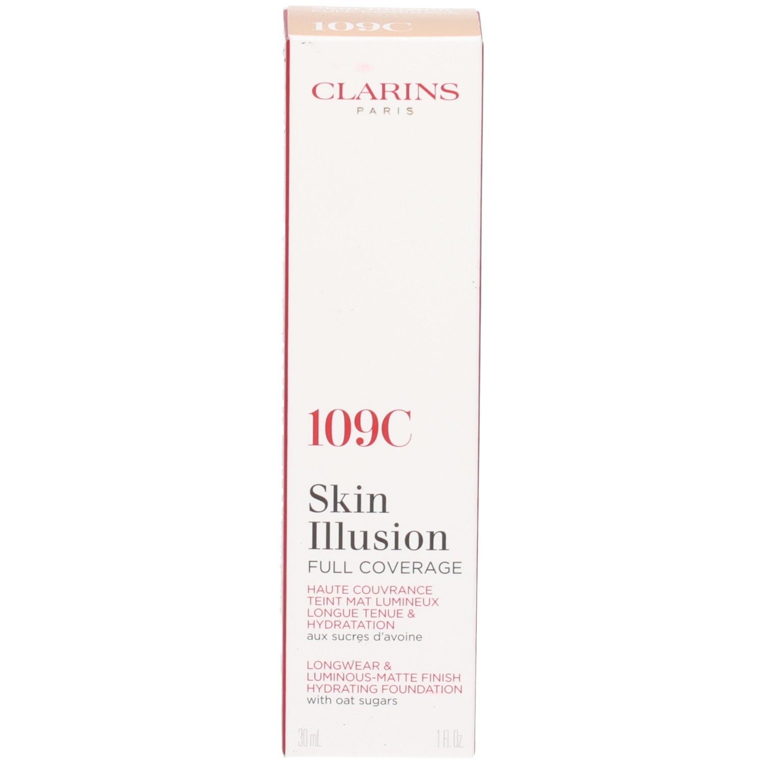 Clarins Skin Illusion Full Coverage Foundation 109C
