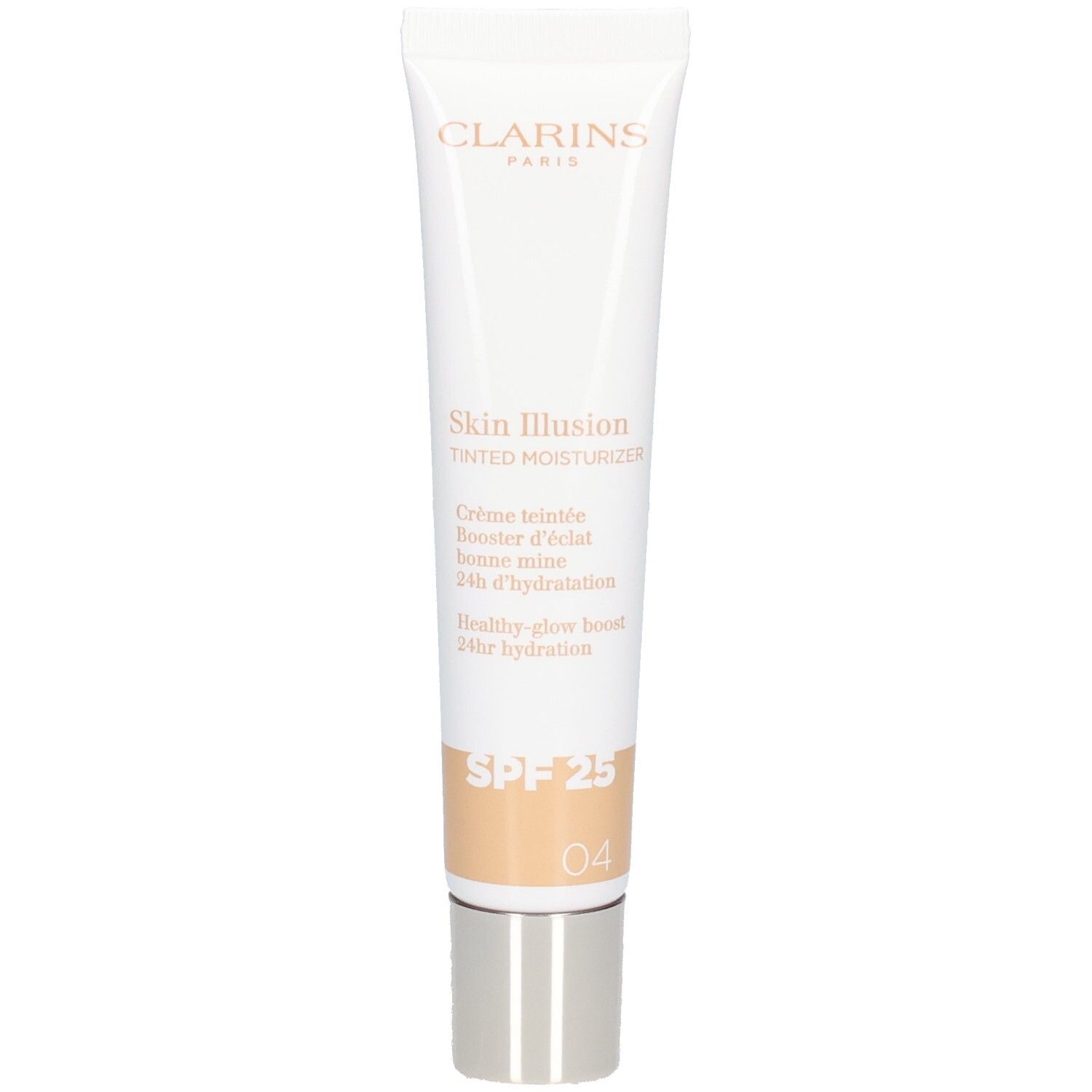 Clarins Skin Illusion getönte Feuchtigkeitscreme SPF 25, Farbton 04.