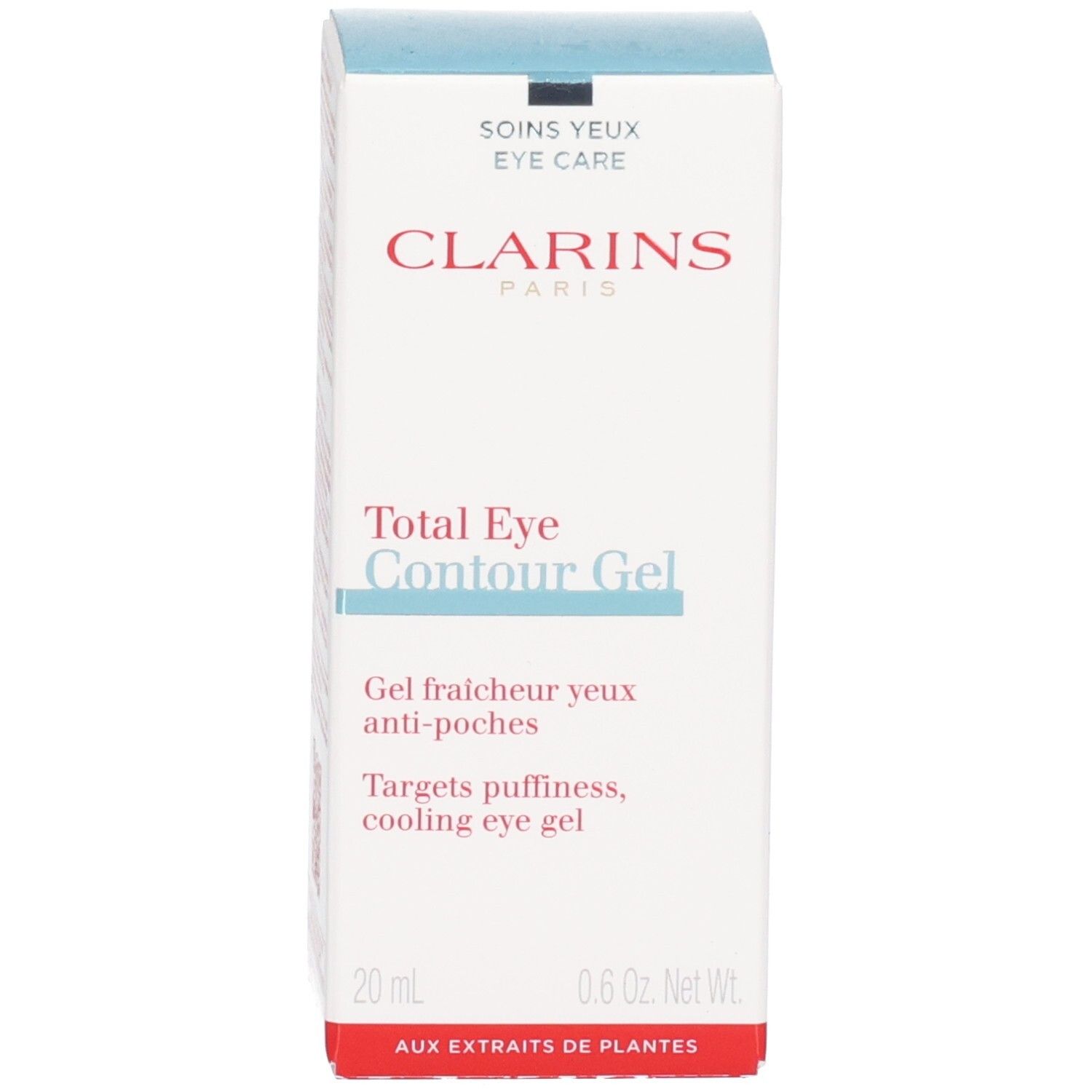 Clarins Total Eye Contour Gel Verpackung Vorderseite