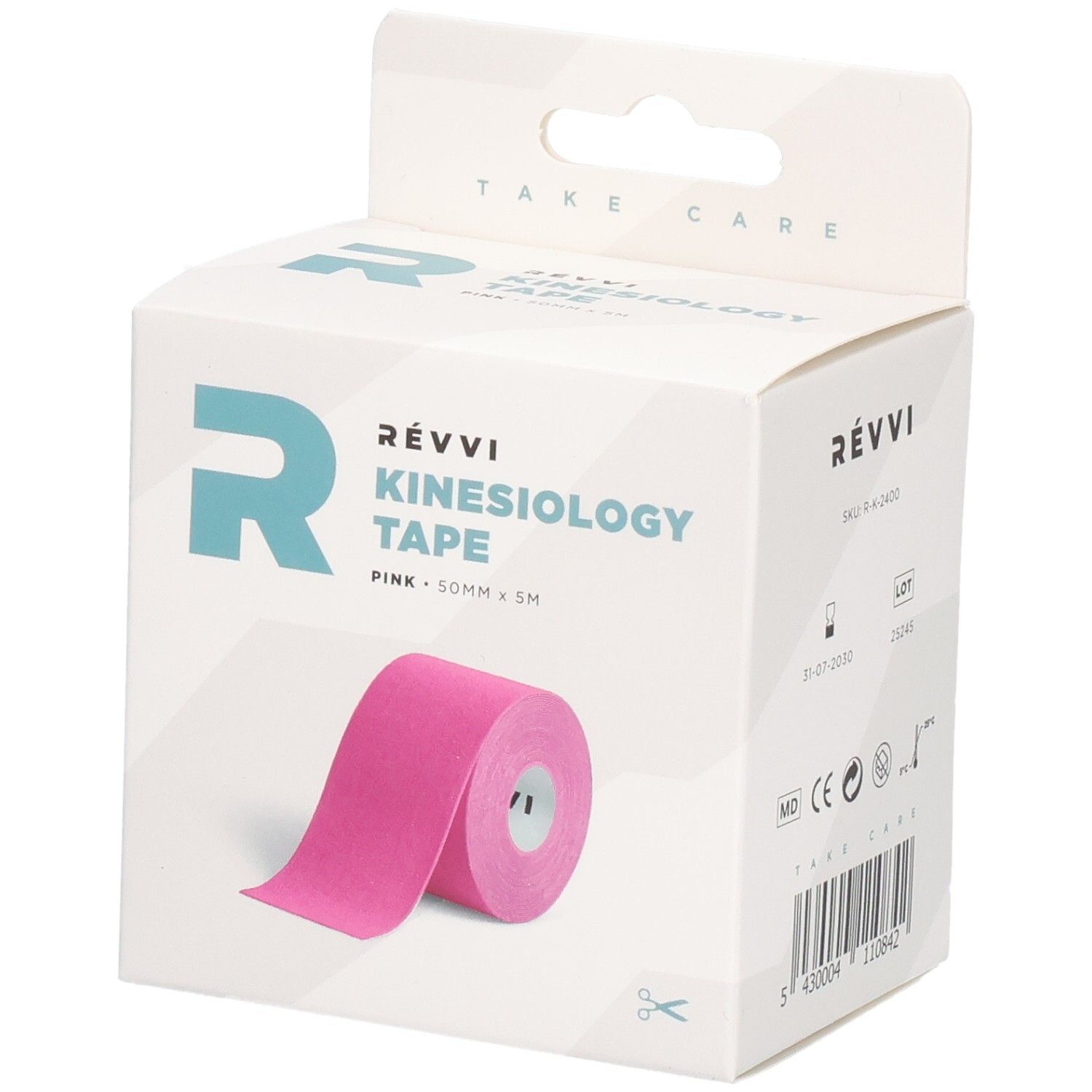 Revvi Kinesiology Tape Pink 1St 1 St Bandage(s)