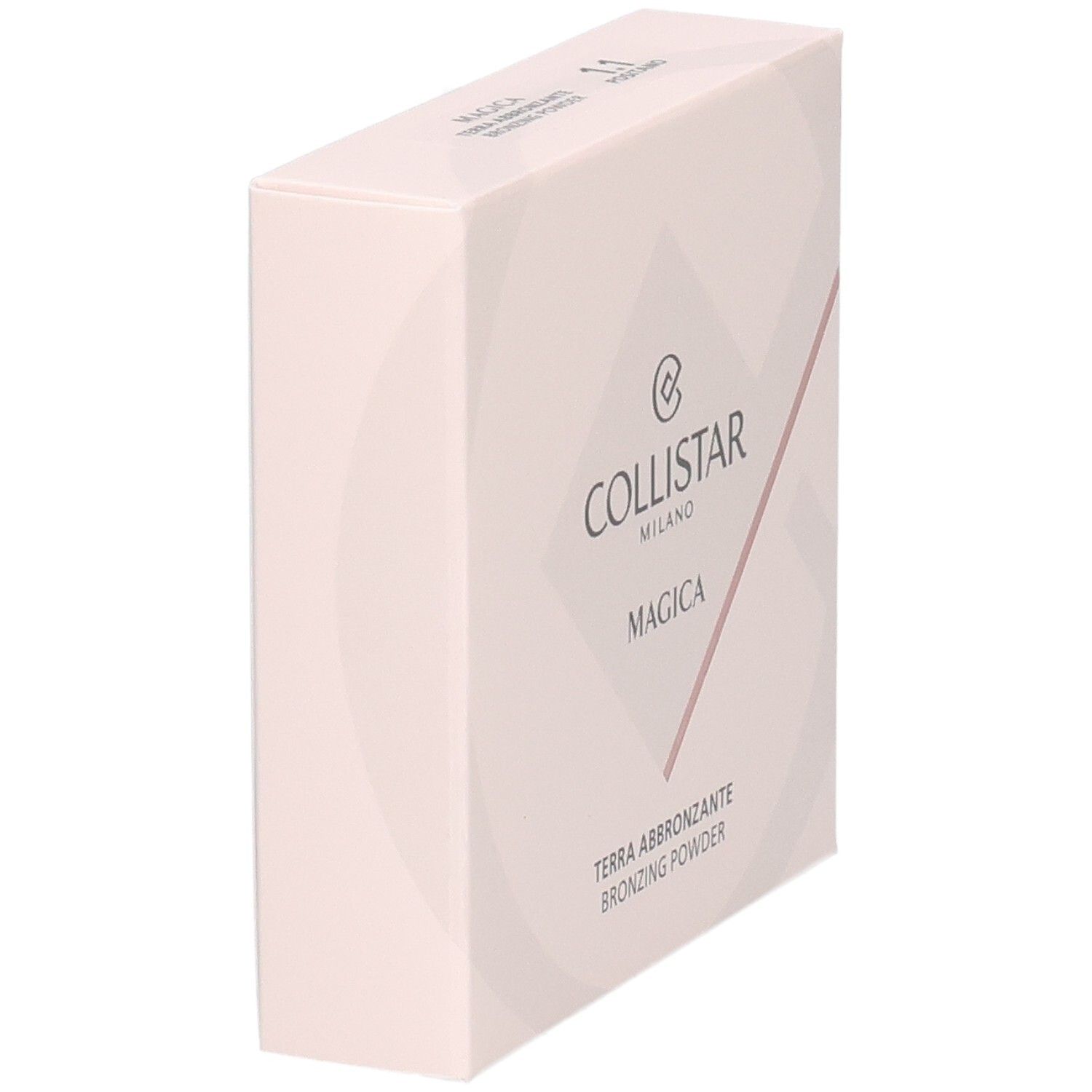Seitenansicht der Collistar Magica Bronzing Powder Verpackung.