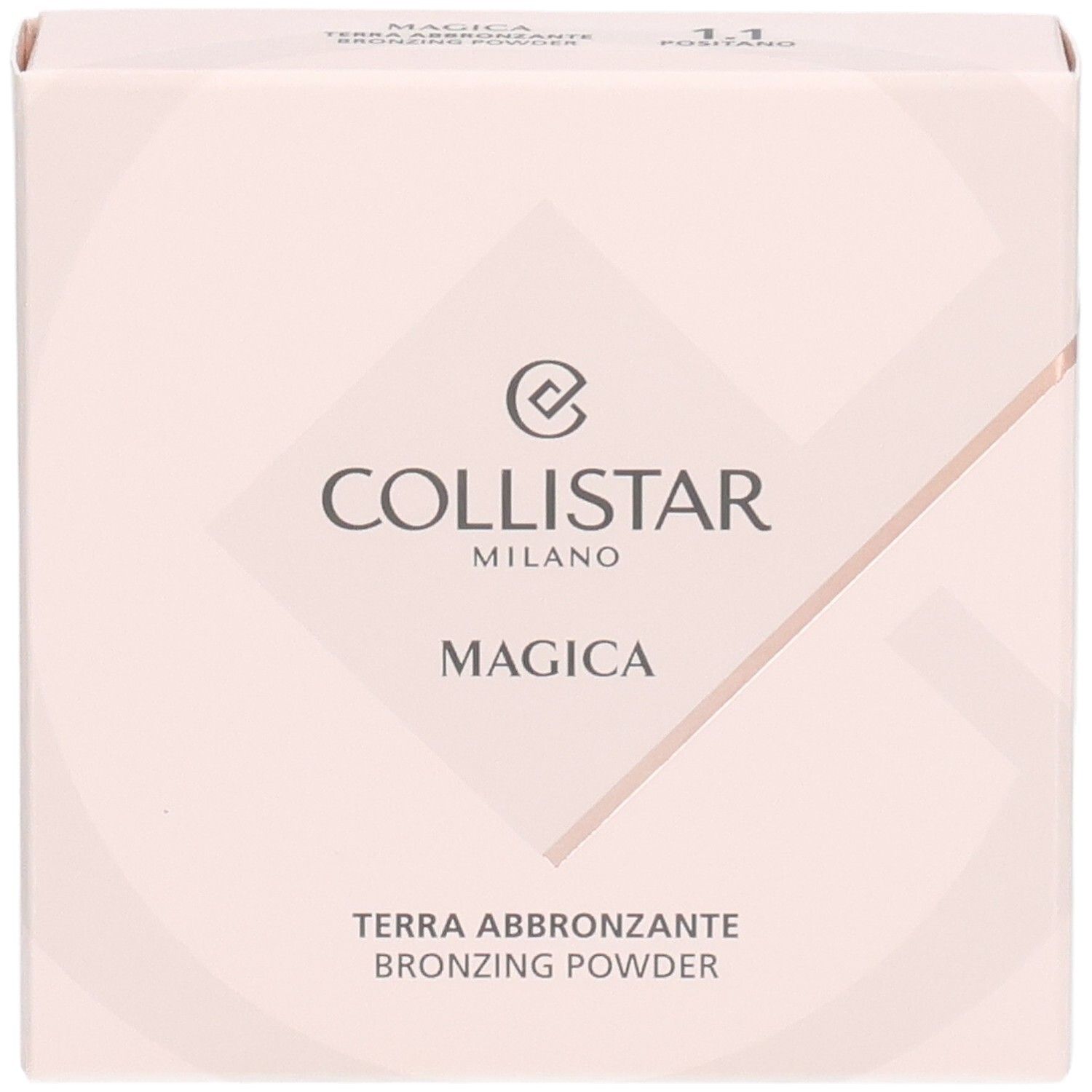 Vorderseite der Collistar Magica Bronzing Powder Verpackung.