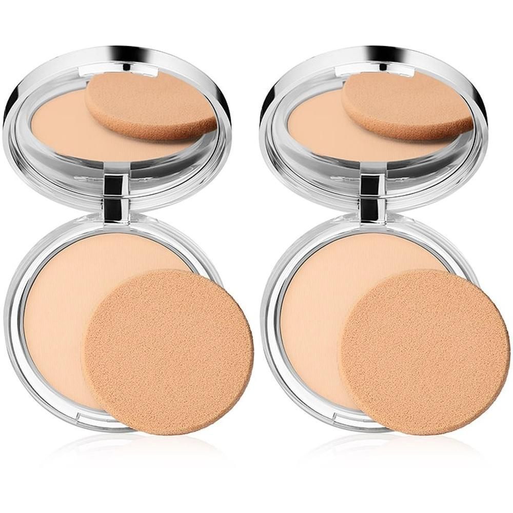 Clinique Stay-Matte Sheer Pressed Powder 02 Stay Neutral x2 2x7,6 g Puder