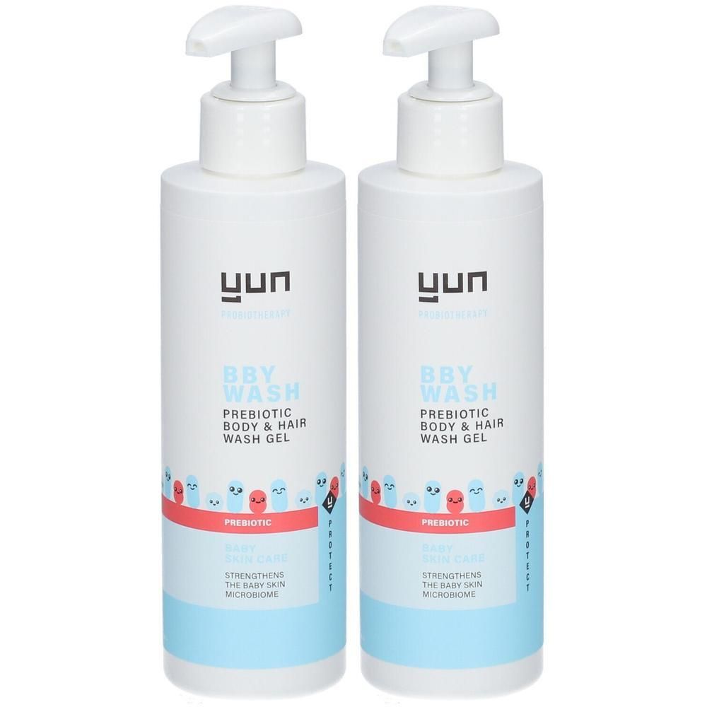 YUN BBY Prebiotic Body and Hair Wash x2 2x200 ml Waschgel
