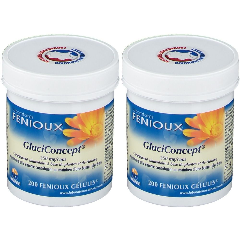 Fenioux Gluciconcept 250mg