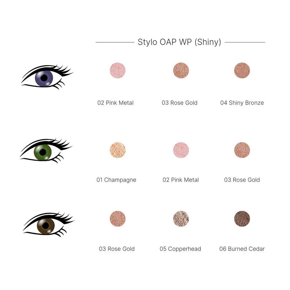 Couleurs de Noir Stylo OAP Eyeshadow Stick Shiny  05 Copperhead