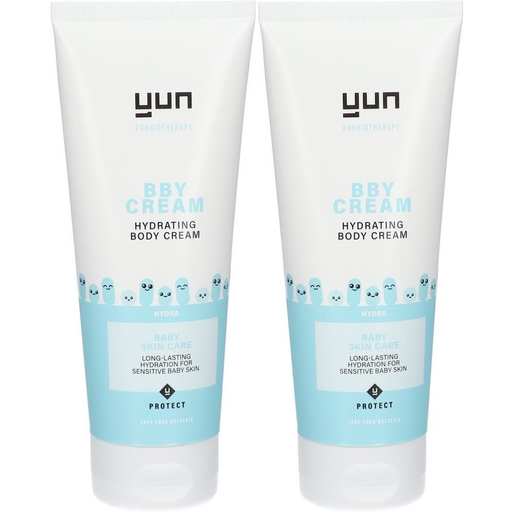 YUN BBY Hydra Body Cream x2 2x200 ml Creme