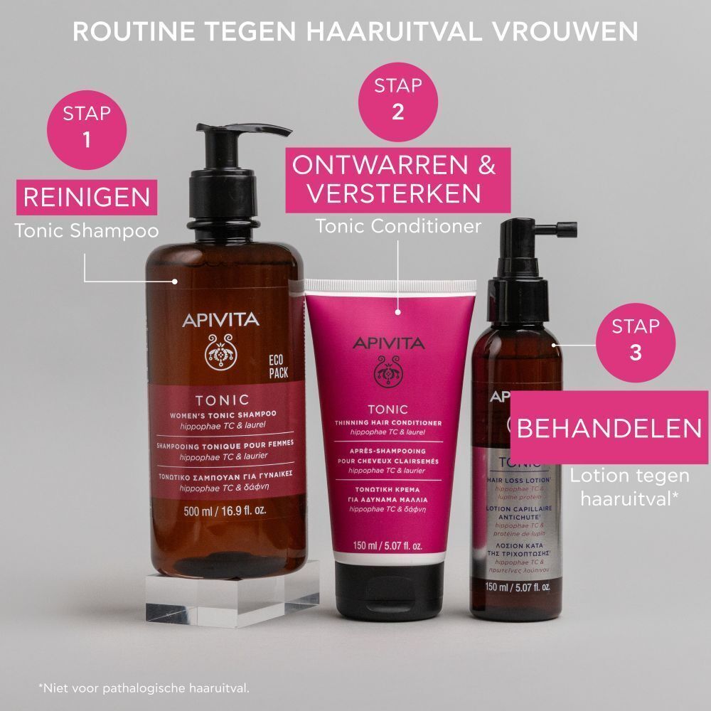 Apivita Tonic Women's Tonic Shampoo Hippophae TC & Laurel